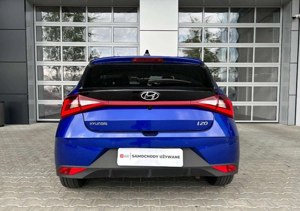 Hyundai i20 cena 65900 przebieg: 62447, rok produkcji 2022 z Piechowice małe 352